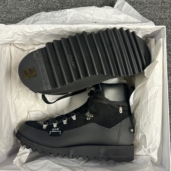 A-COLD-WALL ALPINE BOOT MENS BLACK SIZE 10, 43EU main image 9
